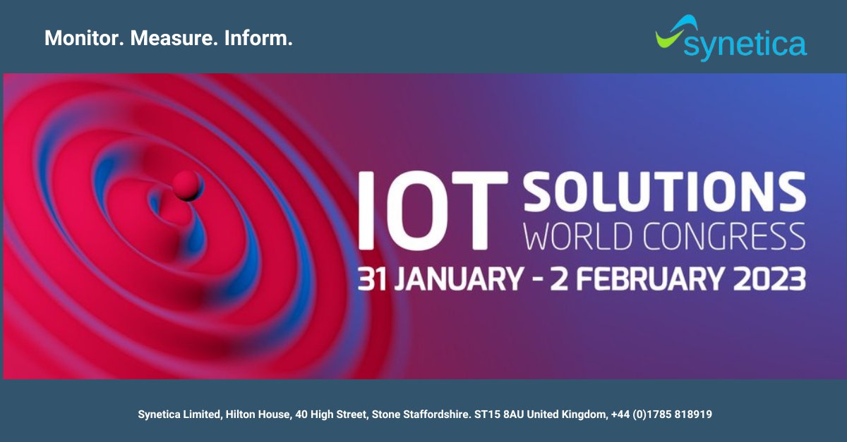 SyneticaLimited's tweet photo. Our last day at the IoT Solutions World Congress exhibiting with our distribution partners Concept 13 at the Gran Via Barcelona, Stand 310.
https://t.co/EfTk5FCAGC
#Synetica #airqualitymonitoring #LoRaWAN #Concept13 #iotswc https://t.co/8HSZXKEUyf