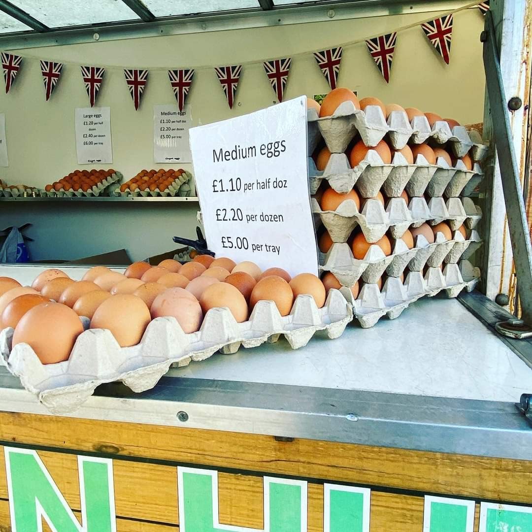 * Fresh and Tasty *

Have you ever gone to your local market and bought fresh eggs? We think it's one of the best things to do on a Thursday morning. Come on by our local market today and see what we have in store.

#localmarket #wetherby #fresheggs #eatbetter