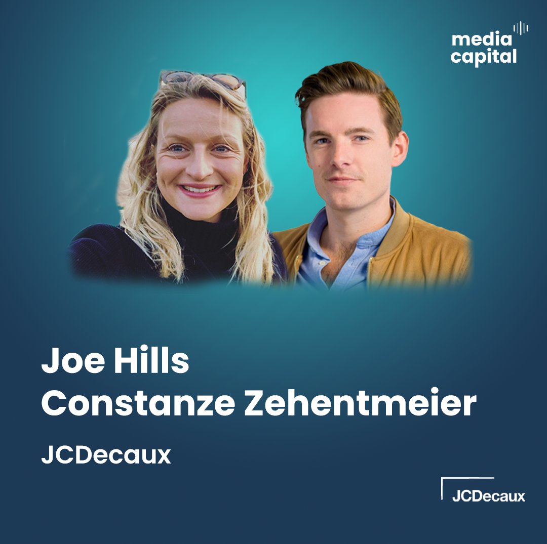 mediaforgrowth's tweet photo. Today at 12 pm GMT - ๐๏ธ Live session: Bridging startups' advertising gap with skills and matched funding with Joe Hills and Constanze Zehentmeier from @JCDecaux_UK Nurture team.
๐ Get all the insights in our live talk: https://t.co/DeqJTLVYef
#mediaforequity #DOOH #consumerVC https://t.co/HaR2tTxi31