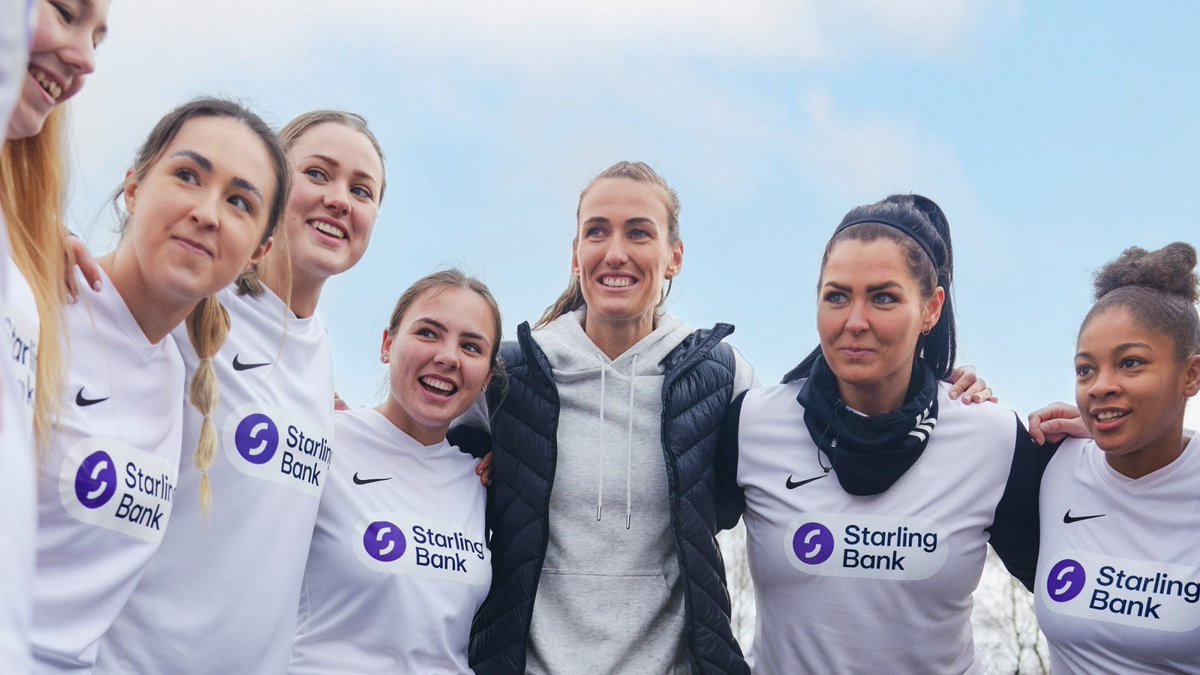 Third_City's tweet photo. Today we’re launching #KickonwithStarling for @StarlingBank, giving away more than £200,000 worth of kit, equipment and coaching time to women's grassroots football teams, in partnership with @Gift_of_Kit. Thanks to @JillScottJS8 for joining us for the launch!

#pr #comms https://t.co/9u0yXsVJGU