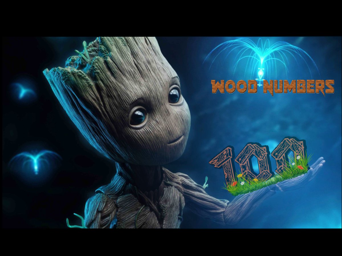 Wood Numbers NFT tweet media