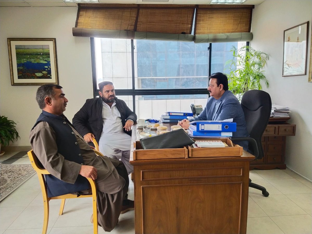 Iqbal_bugti1's tweet image. CEO ppaf Nadir Gul sab say islamabad me mulaqat @PPAFofficial