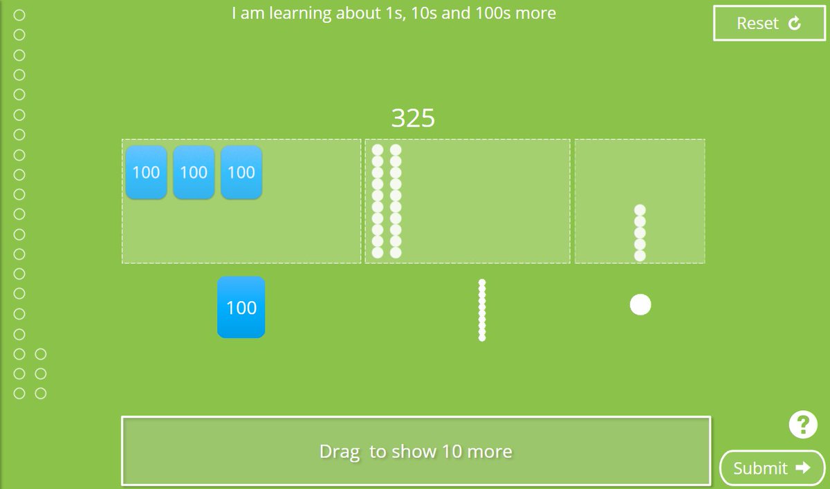 conceptual place value compared to traditional place value...100s, 10s and 1s #elemmathchat #math #maths