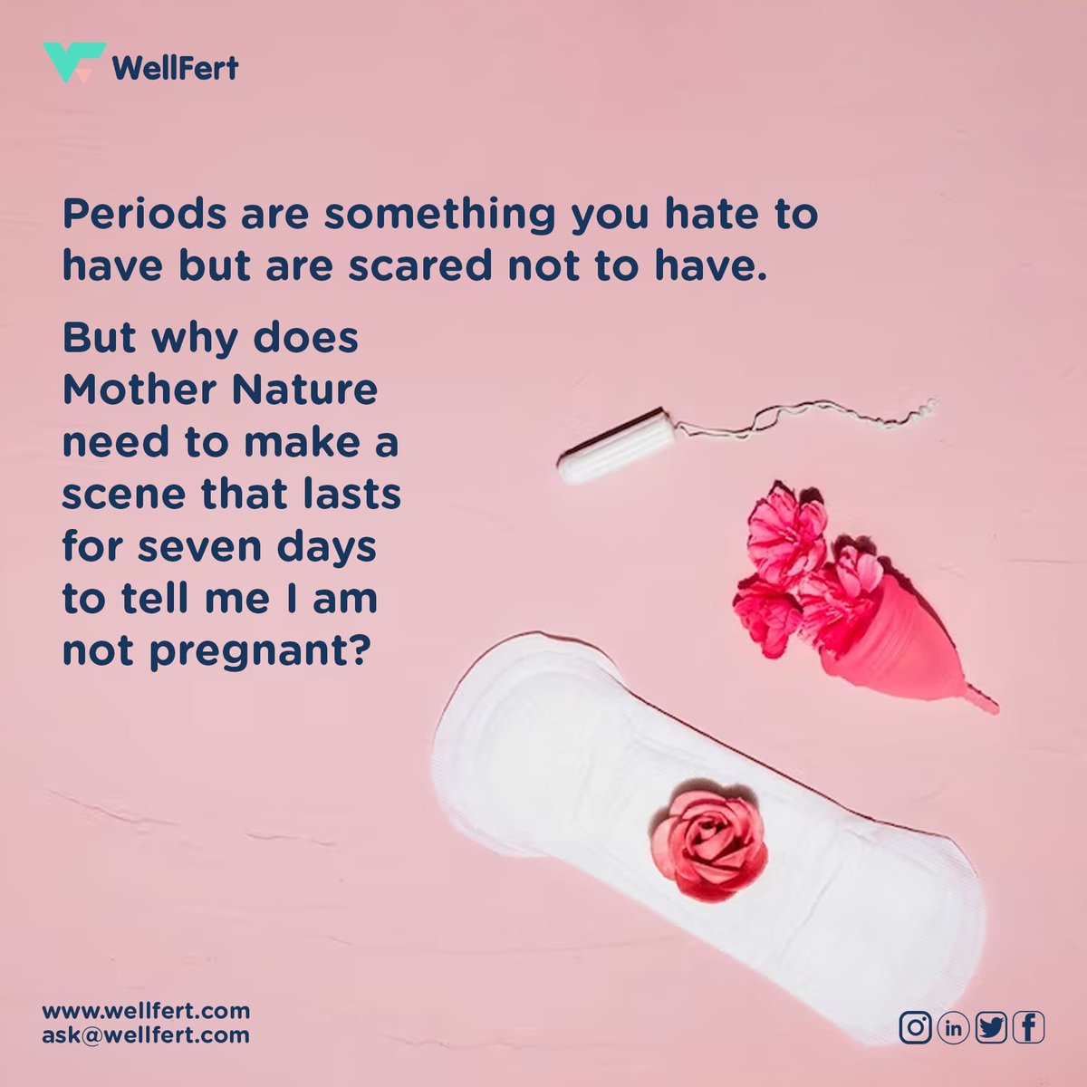 WellFert's tweet photo. Good question isn't it? Who's gonna give us the answer ?
Mother Nature can you? Pleeeeaaase!!!!
#hormonalimmbalance #periodpain #cramps #menstrualcycle #ownyourstorywithwf #wellfert #wfcommunity #fertilitycommunity https://t.co/yg3igiVtTB