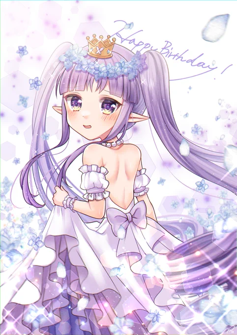 キョウカちゃんおめでとういちにちおひめさま#キョウカ誕生日 