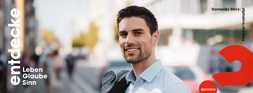 Alphalive bietet die Möglichkeit, in einer entspannten Atmosphäre die wirklich tiefen Fragen über das Leben, den Glauben und Gott zu stellen.

Alphalive ist eine Serie von 8 interaktiven Treffen über die Basics des christlichen Glaubens.

Schnupperabend am 7. März, 19.30 Uhr.