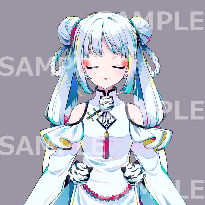 とらとらさん()のLive2D用イラスト&amp;パーツ分けを担当させていただきました!モデラーさんが素敵に動かしてくださってます!是非見てみてください～ 