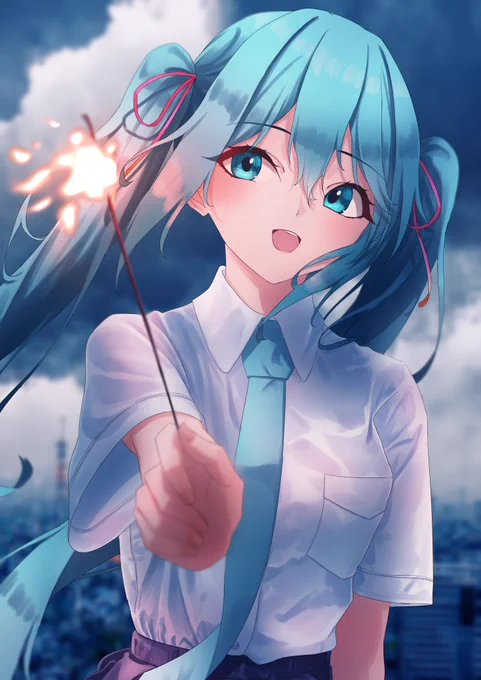 #ツインテールの日 ミクちゃん 