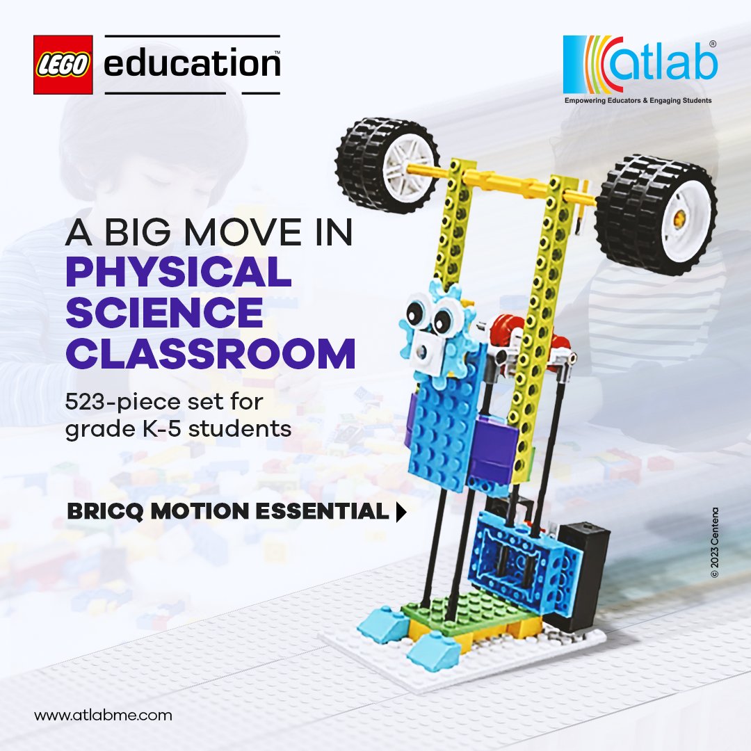 It’s time to take a new step in teaching Physical Science and STEAM.

Know More:
atlabme.com/bricq-motion-e…

#bricqmotion #primary #solutions #experience #purpose #design #students #teachers