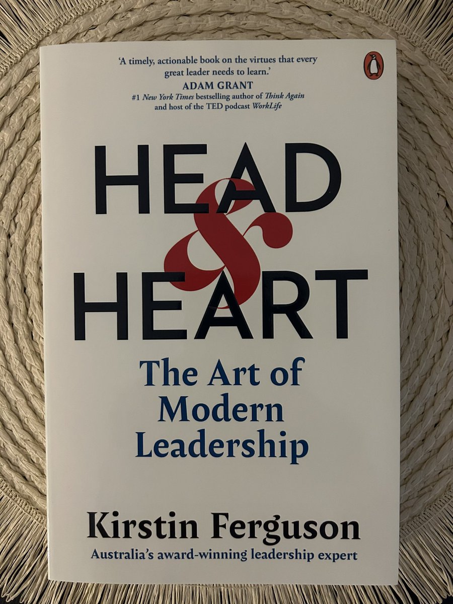 This arrived today 🫶 Thank you @kirstinferguson perfect timing as I take on the biggest challenge of my career, learning and development yet 🙏#ModernLeadership #ThinkDifferent #BeTheChange