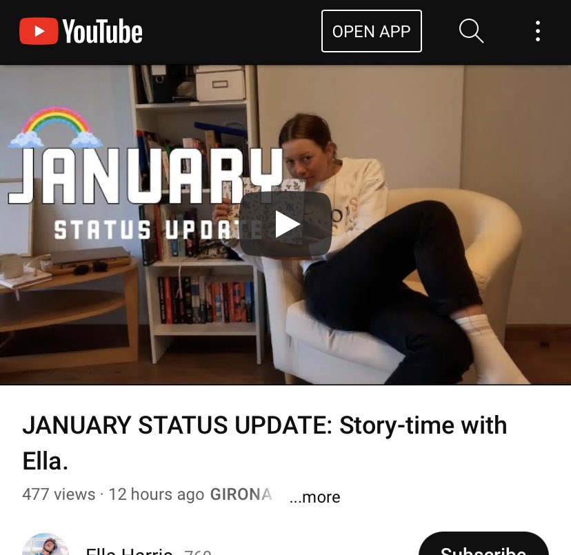 I don’t really care for sharing my videos but that’s apparently not how you grow a channel, so here’s the latest 💁‍♀️. I’m slowly getting the hang of this, more to come… youtu.be/30gGbh9rFx4