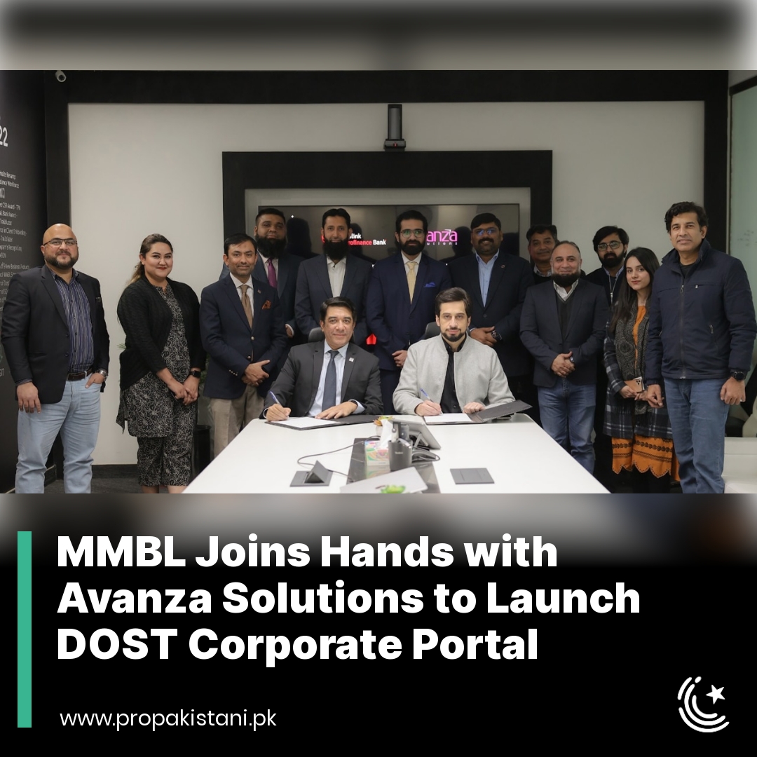 ProPakistaniPK's tweet photo. This platform is part of MMBL’s strategic pursuit to optimize operations and explore greater technical prowess to ultimately fulfill the growing banking and financial needs of various business segments.
Read More: https://t.co/imPOkVIZ5b https://t.co/rQBnXEzs1b