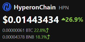 BitcoinBusinez's tweet photo. +44 000 000 $HPN coin staked out of 60 000 000 Circ Supply. 

Hyperons understand the power of passive income in $HPN.

in 2 weeks 3 CEX will list $HPN coin (mainnet)

#HPN is a 💎.

#Staking #HyperonChain #DPoS #blockchain #altcoin #cryptocurrency #blockchaintechnology https://t.co/63tcoWksbj