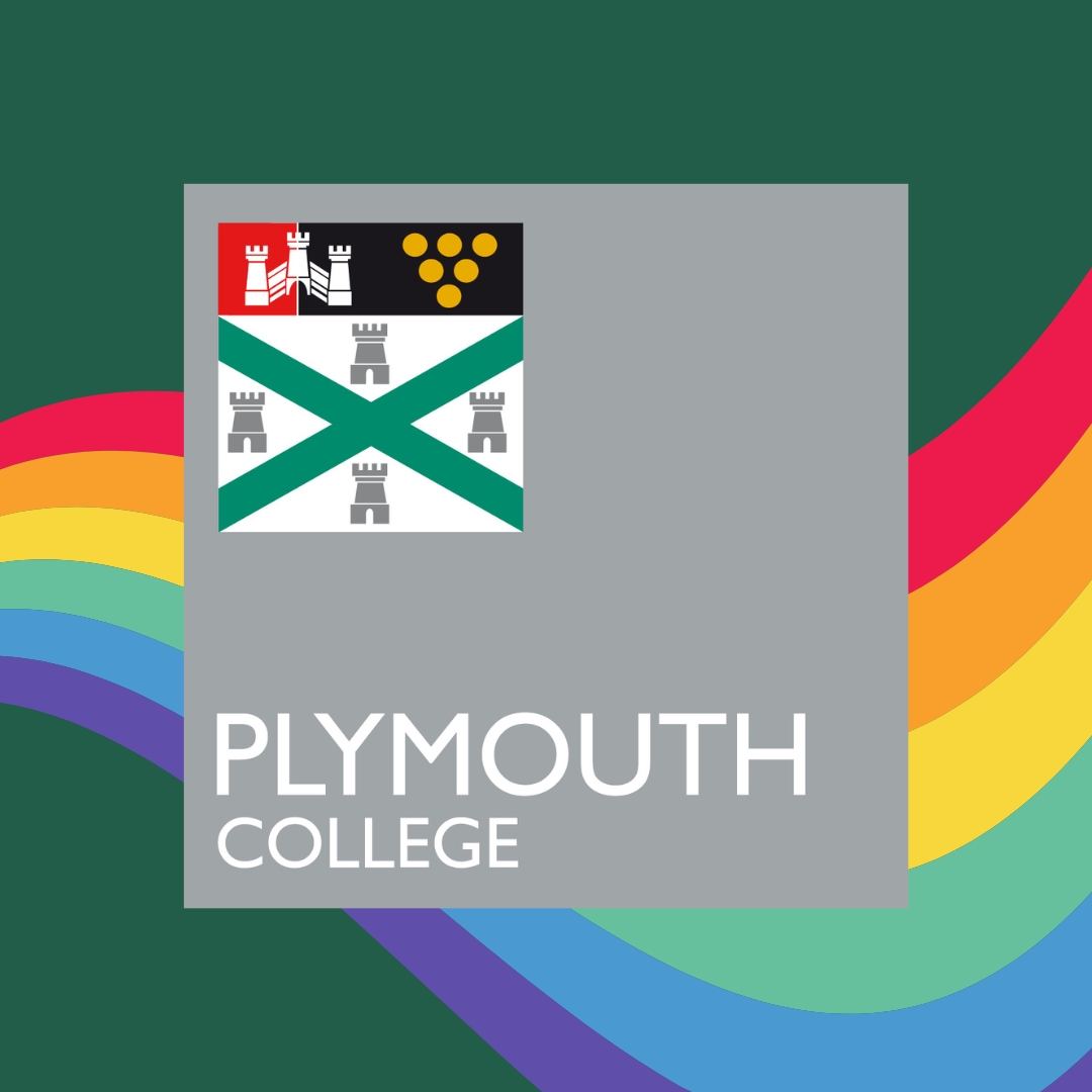 PlymouthCollege's tweet photo. 🌈To show our commitment to promoting inclusivity, equality and diversity, our social media platforms will resemble the colours of a rainbow throughout February. 

#HMC
#BehindTheLens
#LGBTplusHM
#RainbowFlagAward https://t.co/pMh9CCLv9H