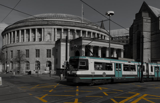 #Manchester's Main #Library @MancLibraries with an old #Tram passing by #PictureOfTheDay #publiclibrary #publicservices #metro #metrolink #northwest #northernpowerhouse #services #manchester #StPetersSquare for more from this local #photographer see darrensmith.org.uk