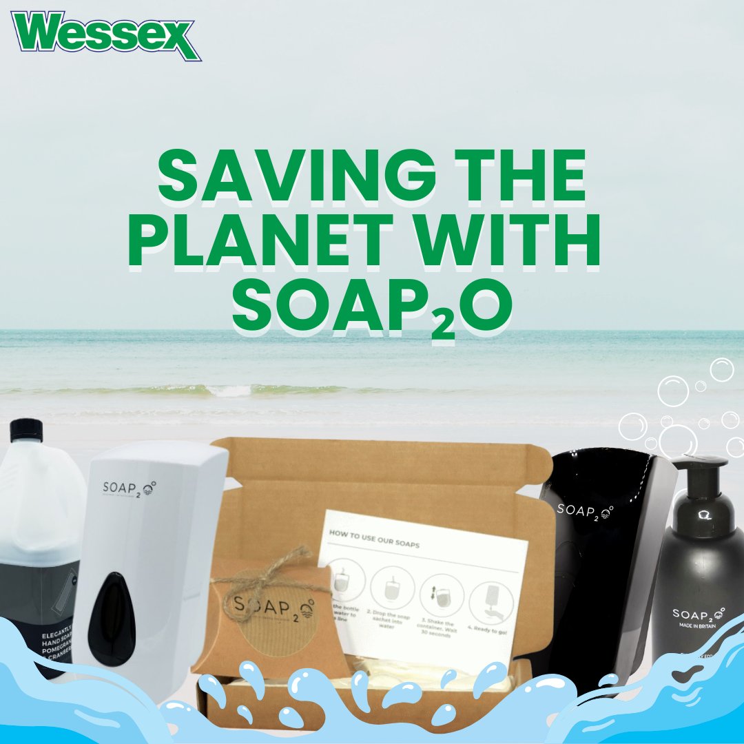 Read how you can support the planet with sustainable hand soap from @soap2o! 🧼🌍

📖 bit.ly/3DCJijM

#sustainable #ecofriendly #teamwessex #commercialcleaning