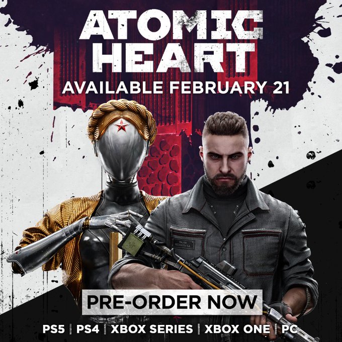  Atomic Heart PS4 : Maximum Games LLC: Video Games