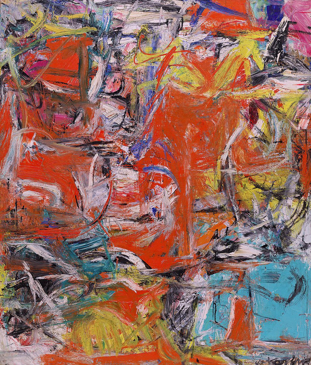 Willem de Kooning (Dutch, 1904 – 1997)
Composition
1955
Oil, enamel, and charcoal on canvas
201 x 175.6 cm
Solomon R. Guggenheim Museum
#AbstractArt #Masterpiece #Painting #Artist #ArtHistory #Artwork #Museum #Art #Kunst #Arte #BeauxArts #FineArt #DeKooning #Expressionism