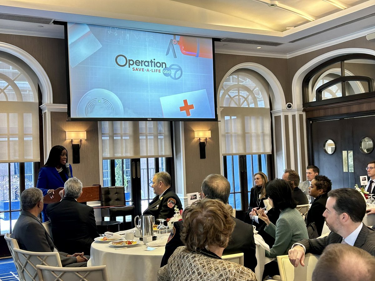 bronxbp's tweet photo. This year marks the 25th annual Operation Save a Life campaign. Our family at ABC 7 and Bill Ritter have been dedicated to the fire safety and education of our community and their work has saved lives. It was a true honor to be the 1st BP to attend this legendary breakfast event. https://t.co/MsdLfoPzPe