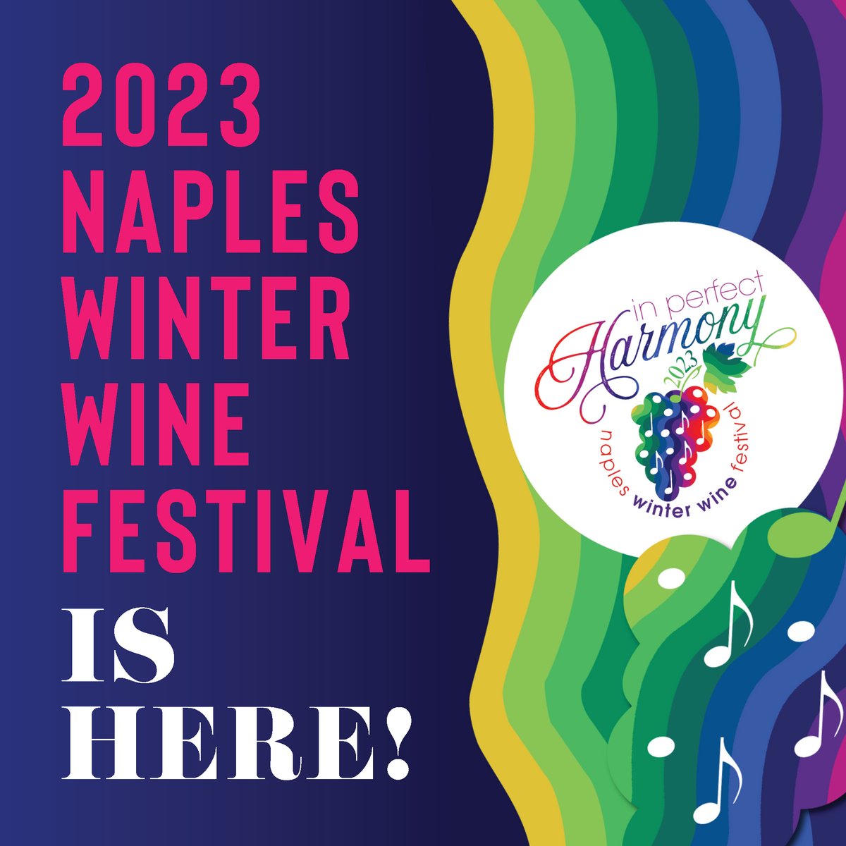 The time has come! The 23rd Naples Winter Wine Festival is HERE! We are thrilled to  celebrate In Perfect Harmony! Patrons will have the opportunity to support a “Healthy Mind, Body &amp; Soul” for at-risk children during the Fund a Need portion of the celebration’s live auction.