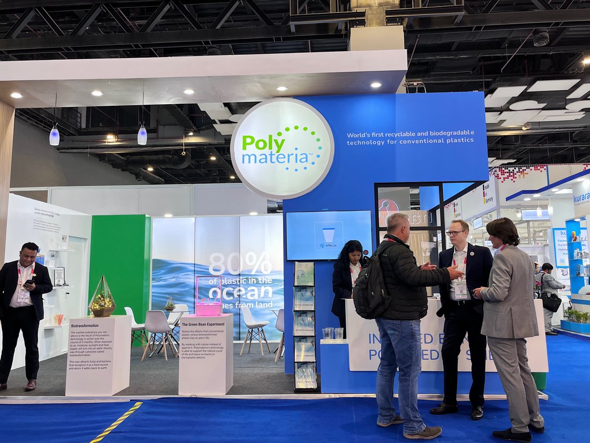 polymaterialtd (@polymaterialtd) on Twitter photo Spotted: <a href="/polymaterialtd/">polymaterialtd</a> at <a href="/Pif_PLASTINDIA/">Pif Plastindia</a> ✨
Drop by - booth no. A06 in Hall 4 to say hello👋 and learn more about our BIOTRANSFORMATION technology!🧪
#plastic #futureofplastic #plastindia2023 #India #NewDelhi #ocean #environment #recycle #pollution #plasticfree #nature Spotted: <a href="/polymaterialtd/">polymaterialtd</a> at <a href="/Pif_PLASTINDIA/">Pif Plastindia</a> ✨
Drop by - booth no. A06 in Hall 4 to say hello👋 and learn more about our BIOTRANSFORMATION technology!🧪
#plastic #futureofplastic #plastindia2023 #India #NewDelhi #ocean #environment #recycle #pollution #plasticfree #nature