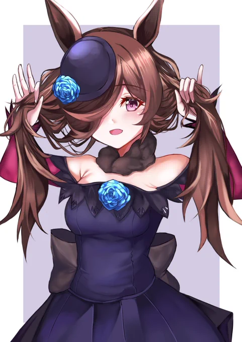 ツイン手ライス#ツインテールの日  #ウマ娘 
