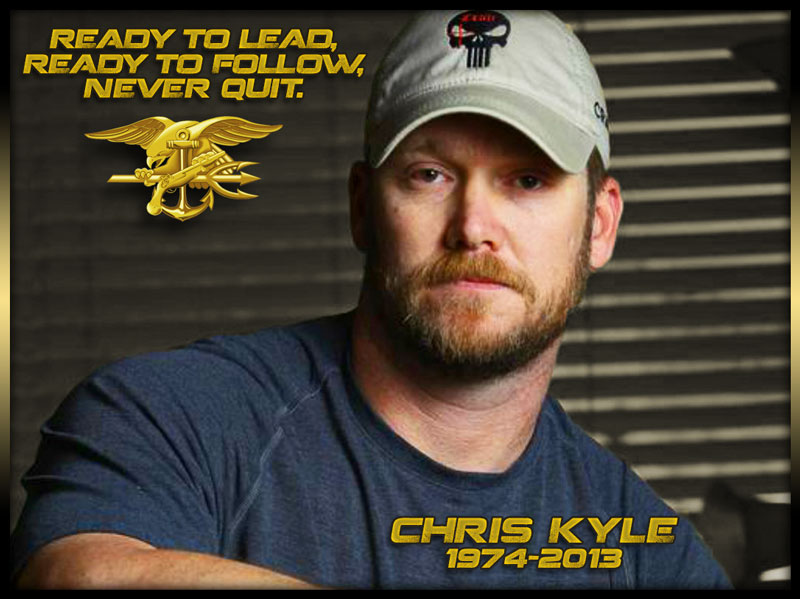 laura_tieffel1's tweet photo. RIP CPO Christopher S Kyle
USN SEAL
April 8, 1974 - Feb 2, 2013
Keep Guarding the heavens.
NEVER forgotten!
#RememberChrisKyle #CKDay23
@SEALTeam_pplus @CKFFdn @MarcusLuttrell @ShawnRyan762 @Team_neverquit @derrickvanorden @ORW_Foundation @jockowillink @CarlHigbie @mchooyah https://t.co/hJ3k3q62mK