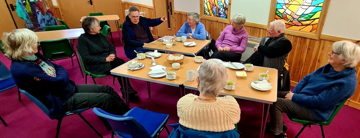 QuinnGordon09's tweet photo. Time To Talk Day.
A problem shared is a problem halved. Chatting over a bowl of soup at a local warm space. @coopuk
@CoopFayB  @jill_sowden @Tom_MPM @DSimps0104 @LisaCopland7 
#ItsWhatWeDo #TheCoopWay https://t.co/ph4fC3BZh0