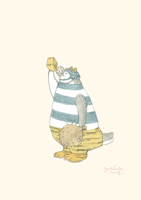 デザイナーさんが描いてくれたラフと完成画。 