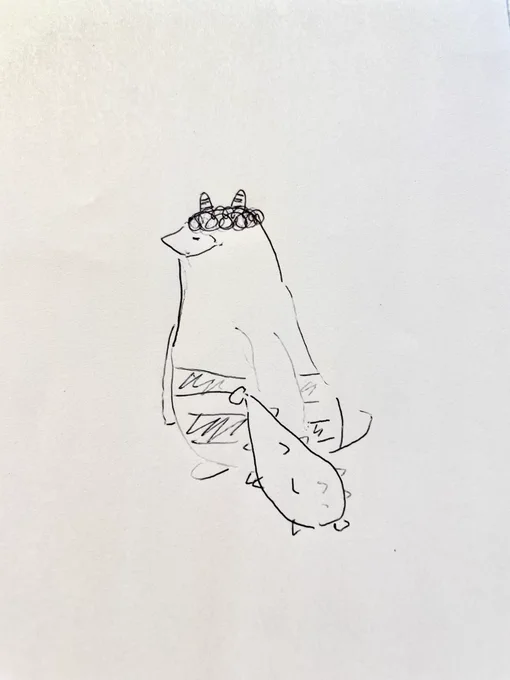 デザイナーさんが描いてくれたラフと完成画。 