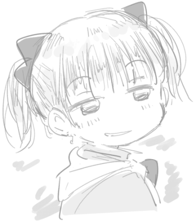 ツインテールの日なんですか?
ということで探してみたものの、やっぱりあんまり描いていなかった。1人目はそもそも普段ツインテールじゃないし、3人目は没プロットの脇役キャラ案だし…。