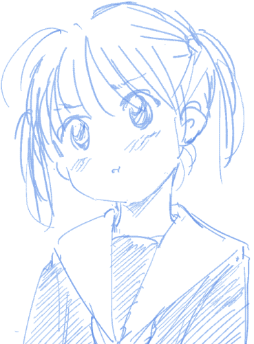ツインテールの日なんですか?
ということで探してみたものの、やっぱりあんまり描いていなかった。1人目はそもそも普段ツインテールじゃないし、3人目は没プロットの脇役キャラ案だし…。