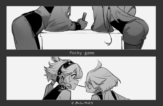Pocky Game. https://t.co/b93q8ZMm0b