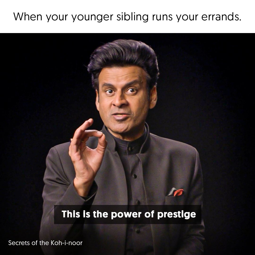discoveryplusIN's tweet photo. Being a first born has its own perks! 😎
#discoveryplusin #DiscoveryPlus #secretsofkohinoor #siblingmeme https://t.co/igMXdkHkxM