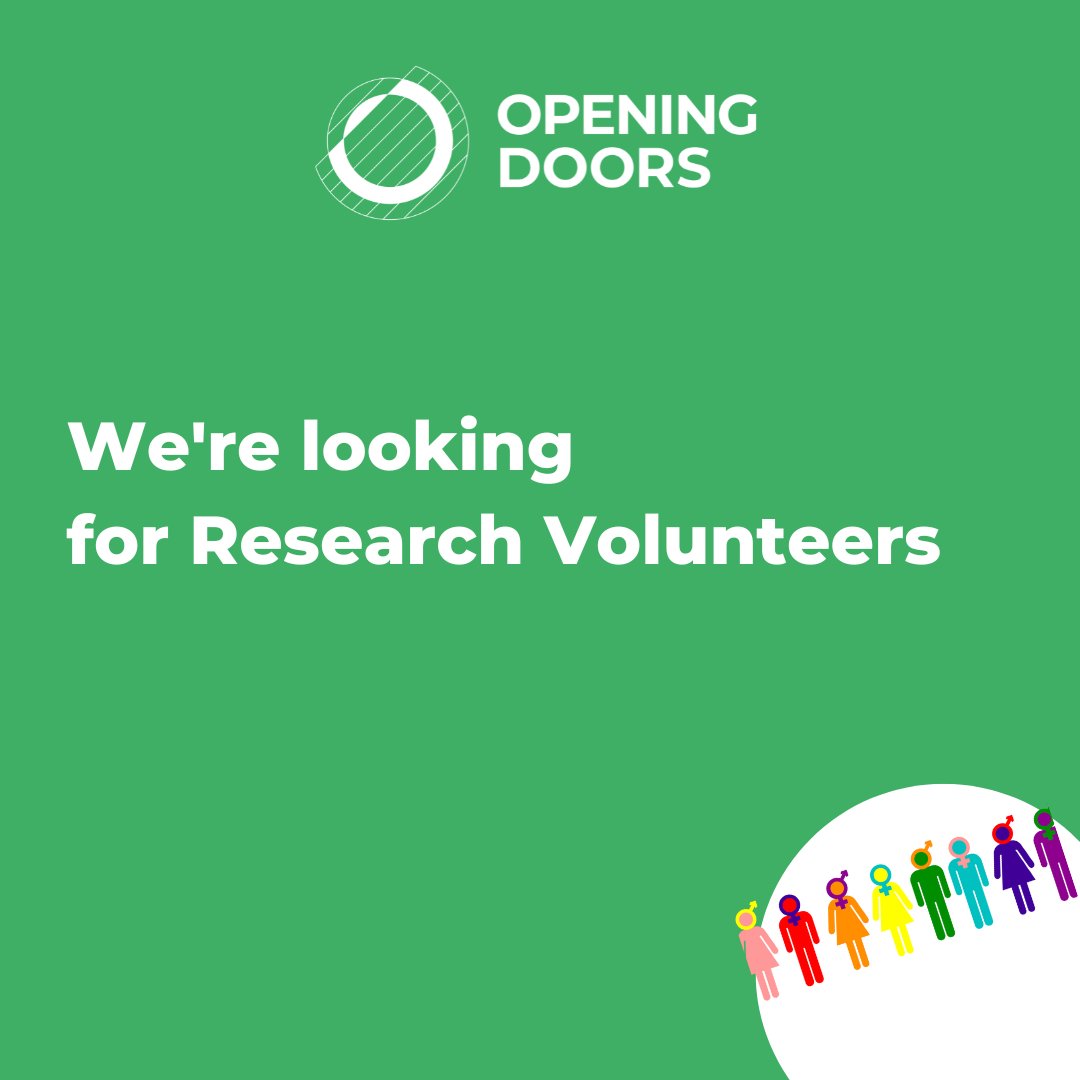 OpeningDoorsUK's tweet photo. 📢📢 Volunteering Opportunity

Are you passionate about research exploring lives of people over 50 from LGBTQ+ communities across London?

We're looking for enthusiastic volunteers to support 2 exciting research projects.

Find out more ➡️ https://t.co/wVzJmjoMKs https://t.co/wRc5xuzo7T