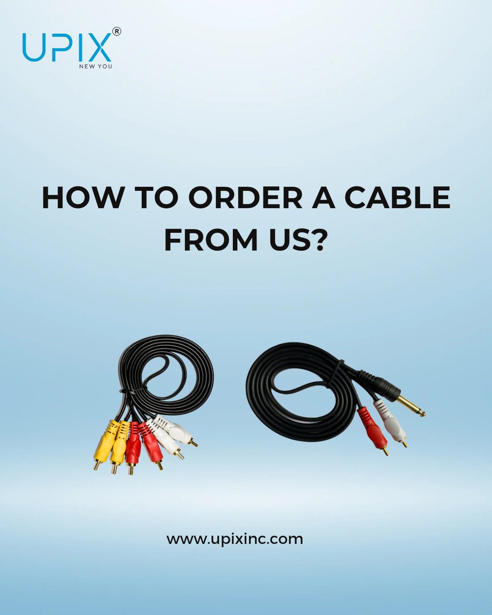 IncUpix's tweet image. Experience Long-Lasting Performance with Premium Cables

For verification, just send your Old Cable or Device Port image to our WhatsApp Number +91-9016382240

#cables #opticalcable #vgacable #tvaccessories #mobileaccessories
