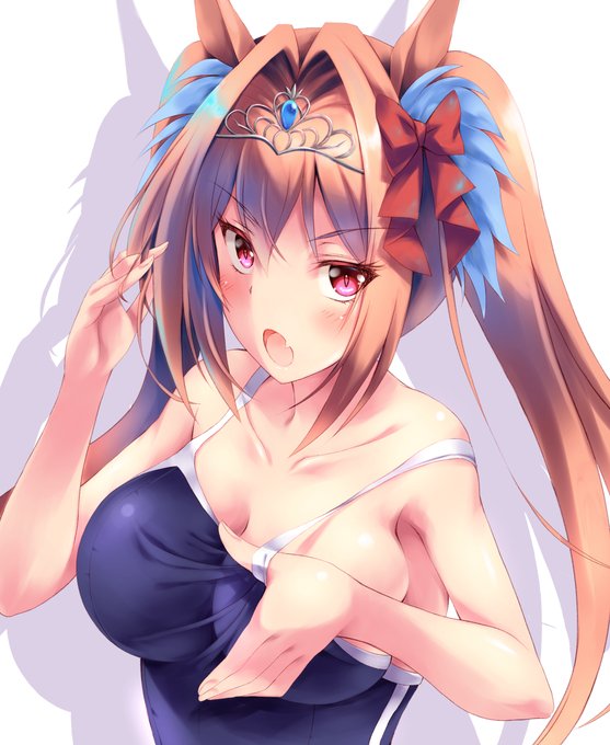 水着ダイワスカーレット実装待ち
#ツインテールの日 #ウマ娘 