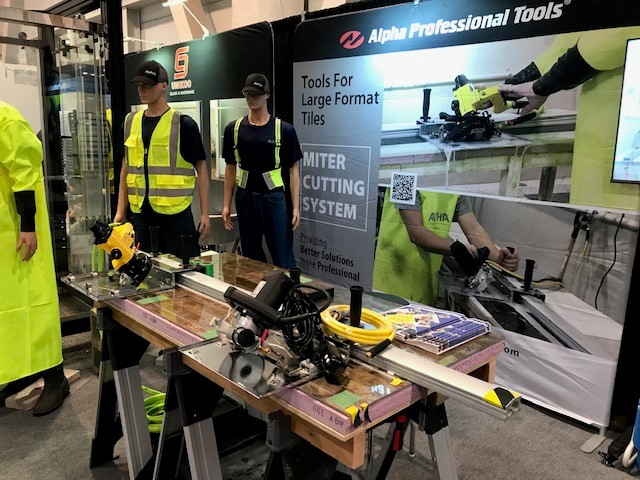 alphaprotools's tweet photo. We are at our KBIS Booth showing off SICIS Glass - Vetrite and how to produce a clean finished edge using our Miter Cutting Kits. We have a robust offering of tools available. Stop by Booth N126.

#alphaprotools #alphatools #sicis #mitercutting #vetrite https://t.co/BkHfOTF728
