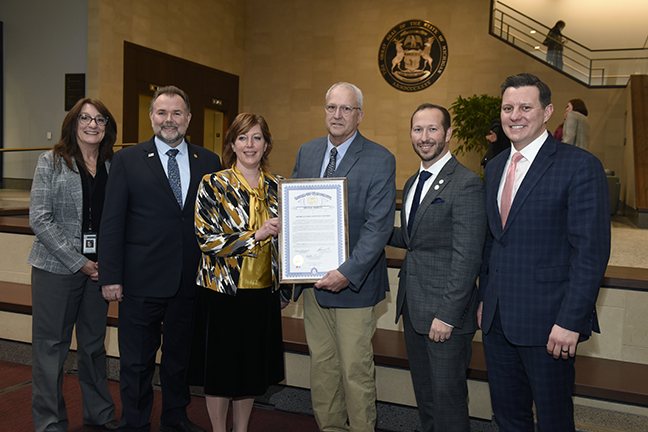 MIcounties's tweet photo. Big day in Lansing for our Anniversary Kickoff Event. TY to @vklinefelt11 @KenBorton @MatthewBierlein @vote4rogers for remarks and legislative tribute on our 125th birthday! https://t.co/ZbauyKYxoB