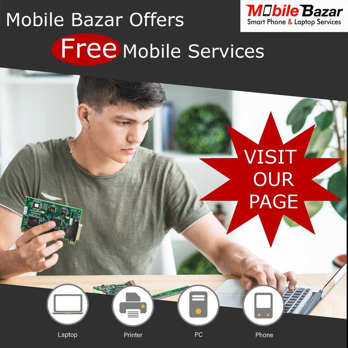 MobileBazar7's tweet photo. Mobile Bazar is an incredible service center that fixes a wide range of devices. Mobile Bazar offers you a wide range of repair services in madurai. We are providing free mobile services given below 
1. Free Diagnostic
2. Charging Port Repair
https://t.co/AEZpVMwewS https://t.co/wYB90qyi1T