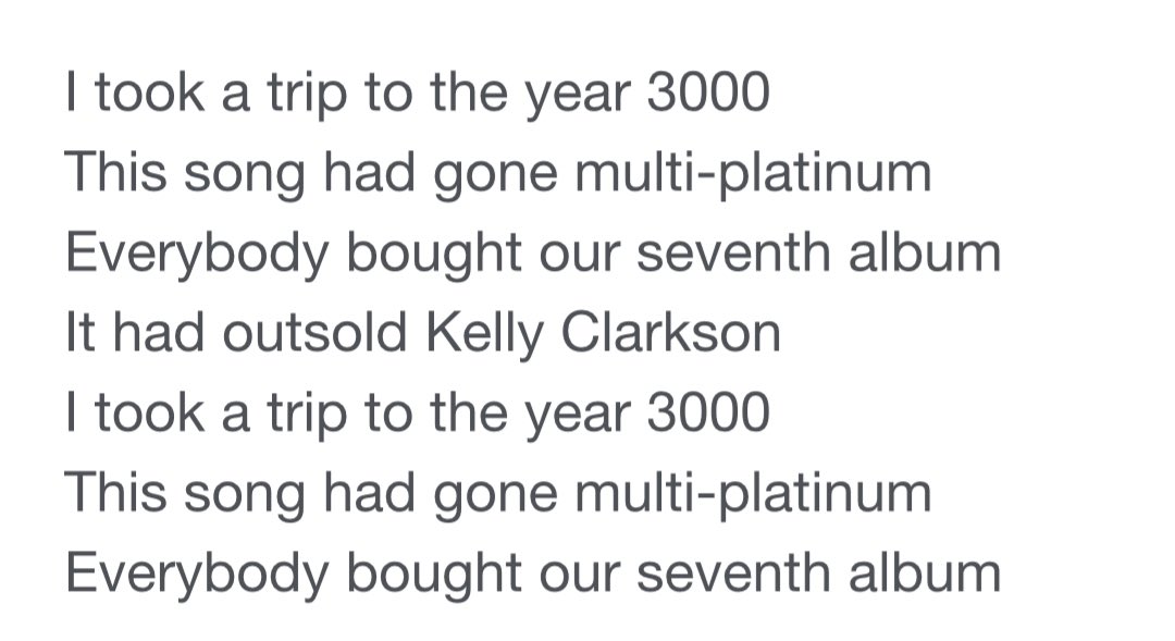 nicoledunneback's tweet photo. Why is no one talking about how THE ALBUM is THE ALBUM!? Their 𝘀𝗲𝘃𝗲𝗻𝘁𝗵 album… 💿 @jonasbrothers #year3000 https://t.co/uplsQ1S2A6