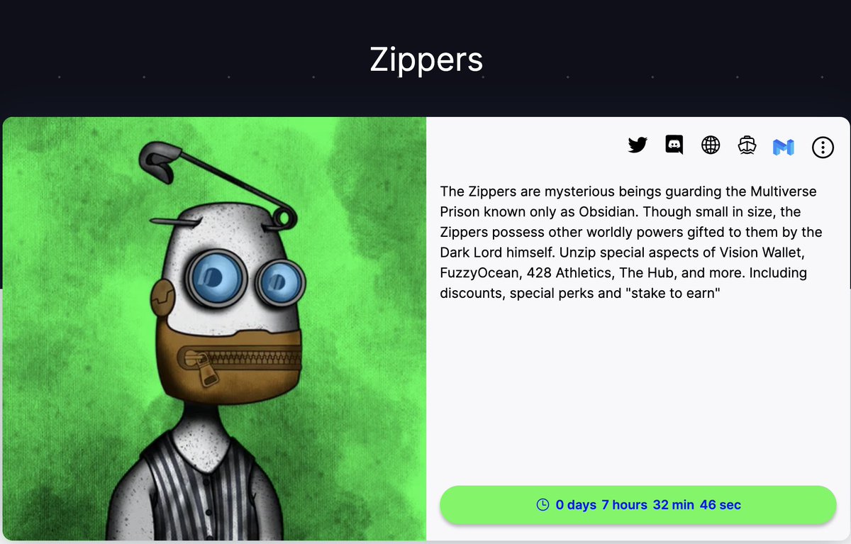 Line | The Valkyrie (@linethevalkyrie) on Twitter photo <a href="/zippersNFT/">Zippers NFT π€</a> going live in 7h30min on <a href="/0xPolygon/">Polygon</a> at @FuzzyOcean! πmint.fuzzyocean.comπ
Set a reminder for the mint-party in tonights twitter spaces! β
#Polygon #Matic <a href="/Polygon_Weekly/">PolygonWeekly</a> #NFT #NFTcollection #EVM #ZippersNFT #FuzzyOcean <a href="/zippersNFT/">Zippers NFT π€</a> going live in 7h30min on <a href="/0xPolygon/">Polygon</a> at @FuzzyOcean! πmint.fuzzyocean.comπ
Set a reminder for the mint-party in tonights twitter spaces! β
#Polygon #Matic <a href="/Polygon_Weekly/">PolygonWeekly</a> #NFT #NFTcollection #EVM #ZippersNFT #FuzzyOcean
