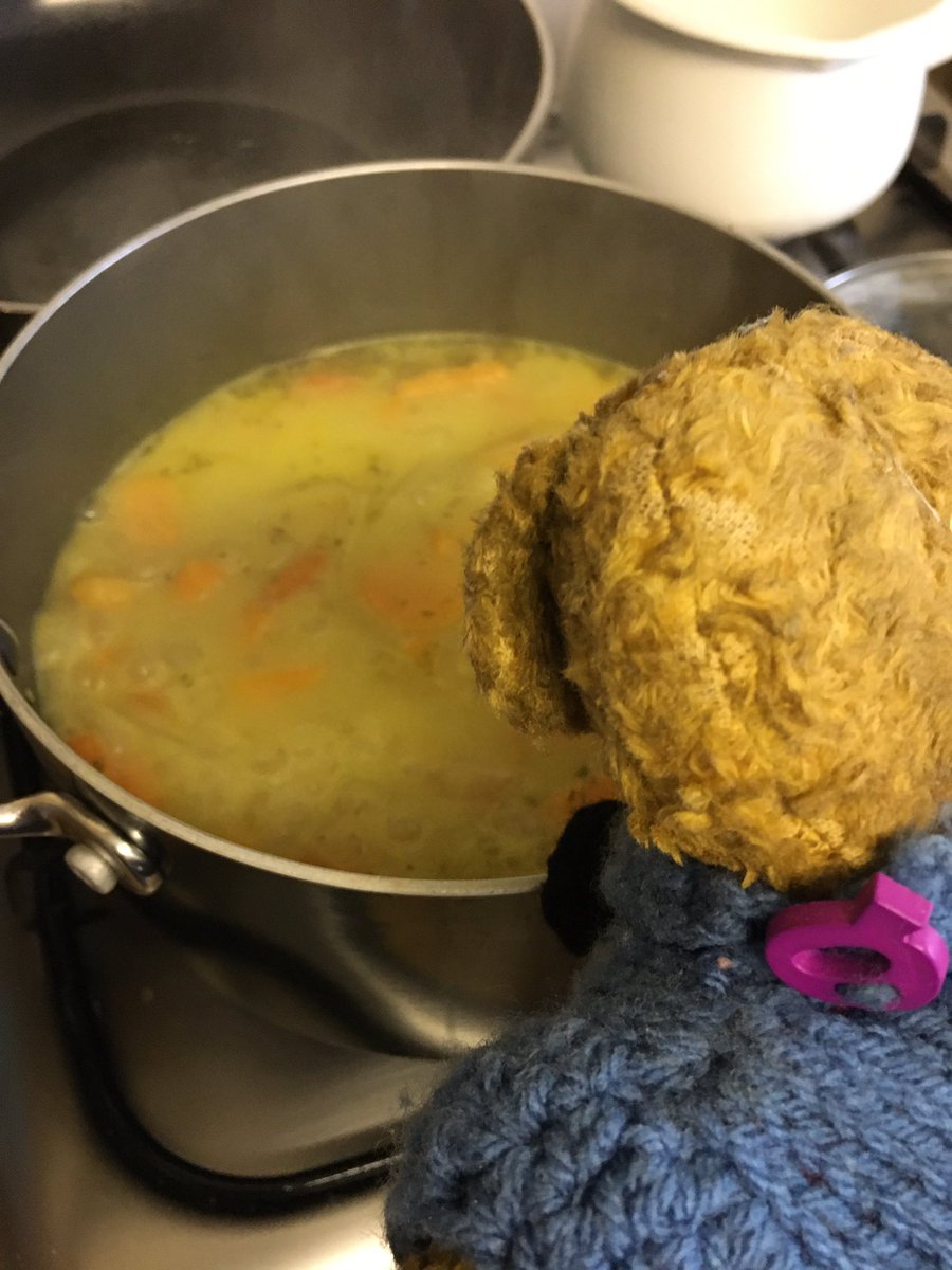 spyteamHQ's tweet photo. The soup is now simmering gently and the team are gathered for a late ish luncheon. https://t.co/vlbDtGbMcf