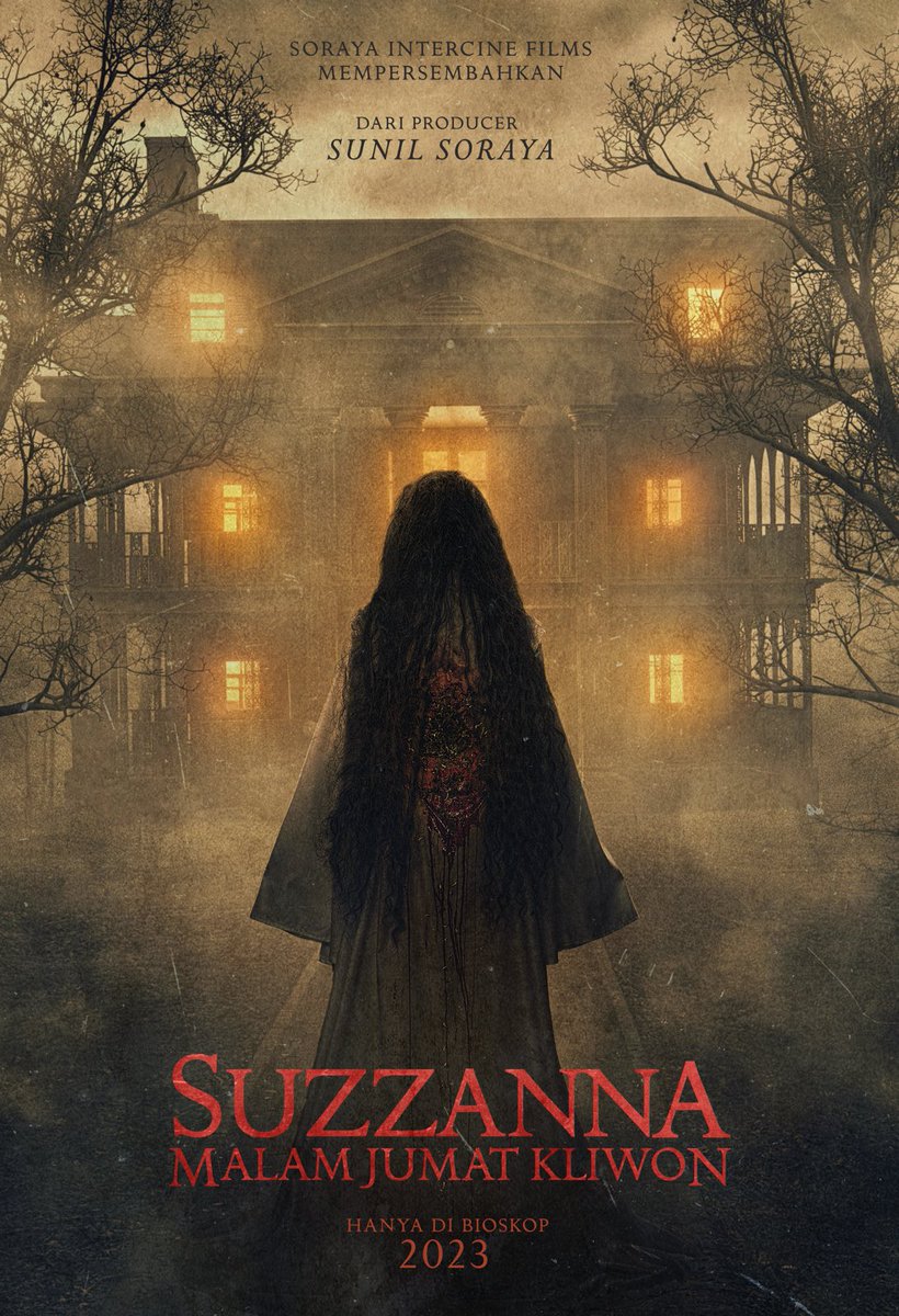 Ingat, jangan berkeliaran hingga larut malam karena hari ini adalah Malam Jumat Kliwon.

Soraya Intercine Films mempersembahkan Teaser Poster film terbaru Suzzanna Malam Jumat Kliwon.

Hanya di bioskop. 2023!

#Suzzanna #MalamJumatKliwon