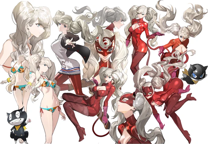 #女神异闻录 #persona5royal #ペルソナ5 #高巻 杏/たかまき あん 卷 