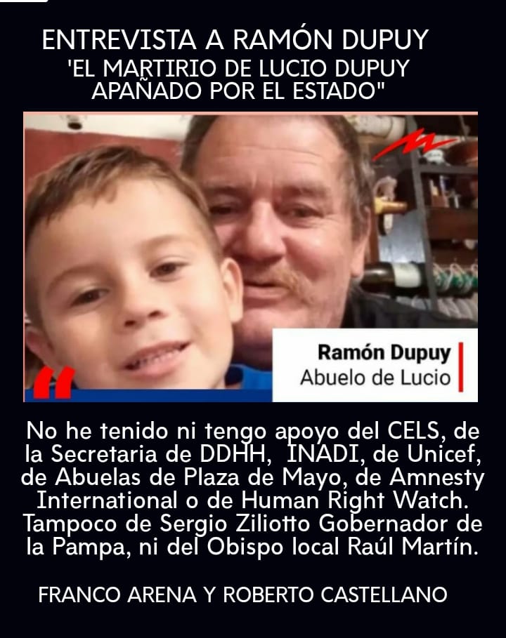 Complicidad, indiferencia y silencio criminal de quienes deberían estar al lado de la Flia.

#JusticiaPorLucioDupuy 
#JusticiaParaLucio 

#LucioDupuy asesinado por ser varón