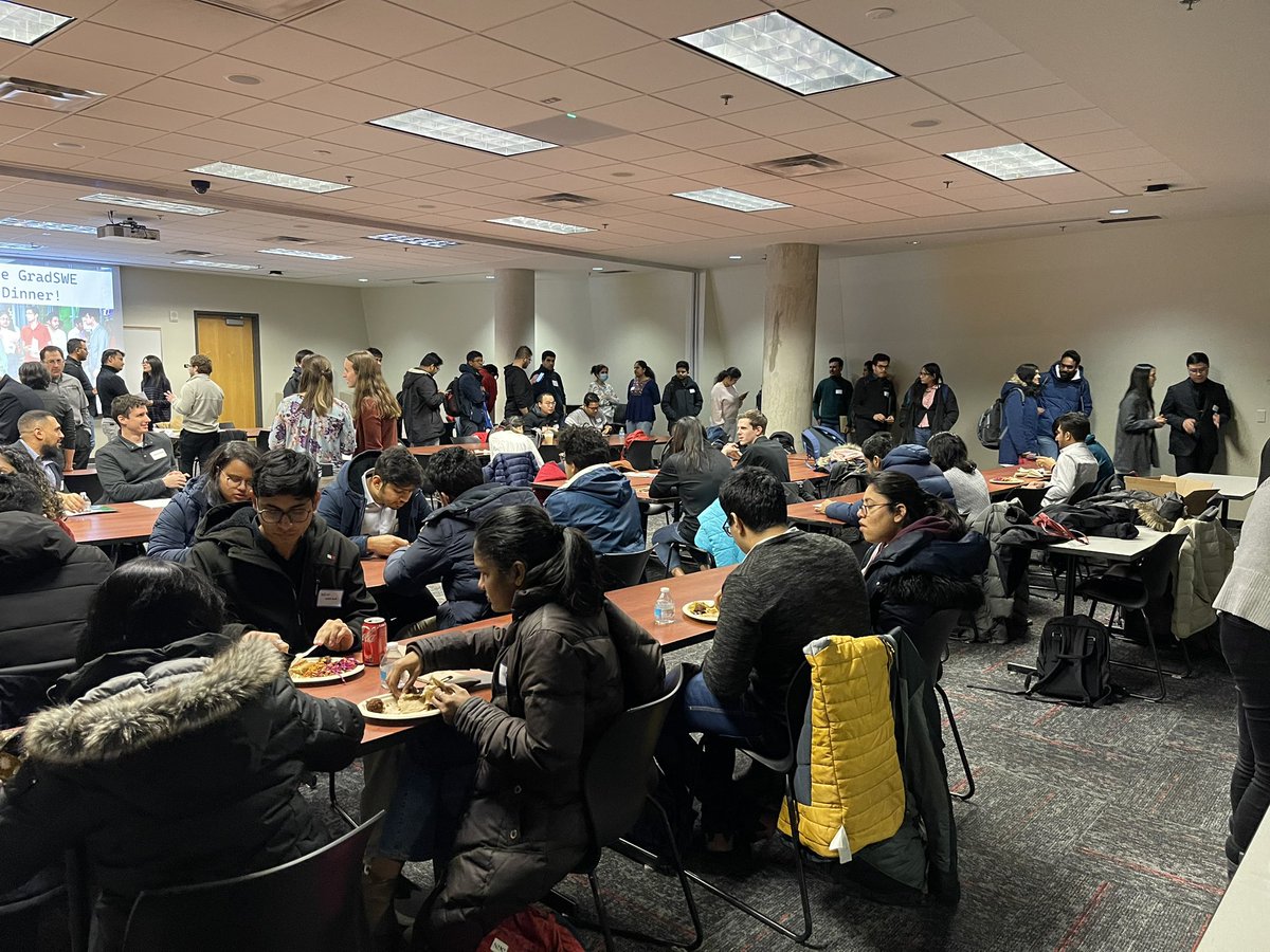 NinaSTang's tweet photo. Thank you to our Industry partners and @OSUengineering graduate students for coming out to our #GRADSWE Networking night and Career fairs this week!
Incredible turnout this year ๐ https://t.co/xrBqVR5493