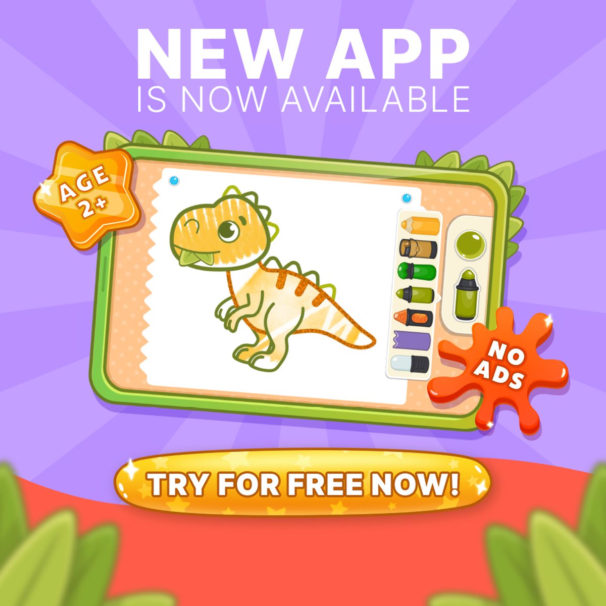 We're so excited to introduce you to Bimi Boo Drawing Pages for Kids! The app inspires kids to learn and create with tracing tools, animated pictures, a fun coloring book, and more.
Safe and ad-free.
Try it out for free. Download now!
onelink.to/2kpg7n

#appsforkids