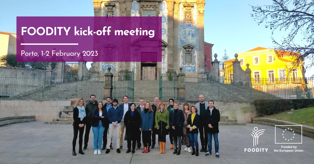 Thanks to @samueljalmeida, @nikalevikov and @f6s for hosting us in Porto! 

We're ready to take our #teamwork to the next level and can't wait to see the great things we'll achieve on this impactful project! 💪

#HorizonEurope #FoodSystemsTransformation #EUInnovationEcosystems