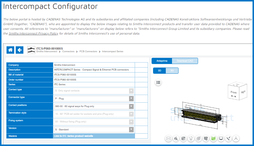 smithsinterconn's tweet image. Our Intercompact #connectors in signal and ethernet versions are an innovative solution for PCB-to-PCB and floating mounting rack and panel applications.
Configure your preferred option by selecting the parameters that you need:

ow.ly/CohM50MHEVU

#productconfigurator